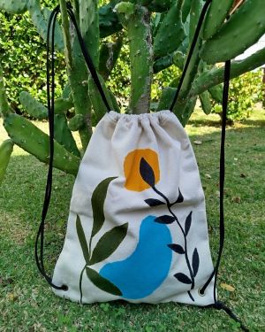 Mochila Saco  – Lona e Alma