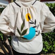 Mochila Saco  – Lona e Alma
